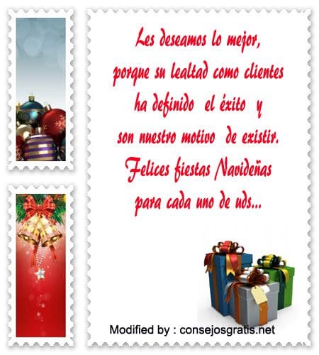 Saludos y cartas Navideñas para empresas con imágenes 