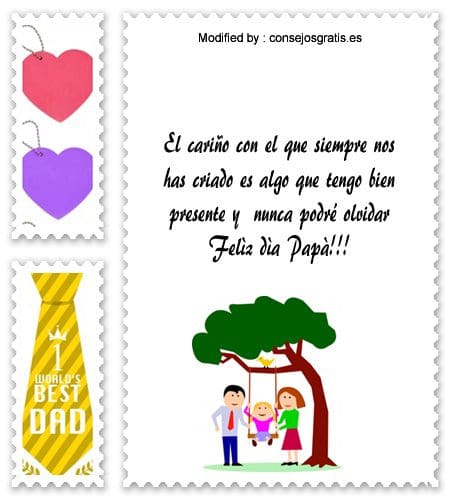 Buscar textos para saludar por el día del Padre | Frases por el día del