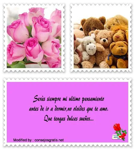 Frases de buenas noches para mi amor | Textos románticos de dulces sueños - Frases de buenas noches para mi amor | Textos románticos de dulces sueños -