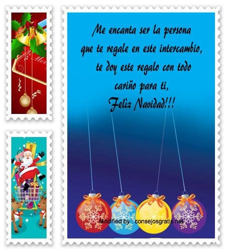 Frases Para Un Intercambio De Regalo Palabras Para Cambio 