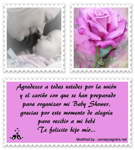 Bellas Frases De Agradecimiento Por Baby Shower Frases Bonitas