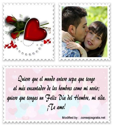 Mensajes De Amor Enviar Por El Dia Del Hombre Frases Romanticas