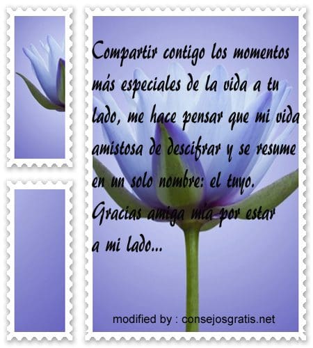 Tarjetas bonitas con frases de amistad para mi mejor amiga | 10.000