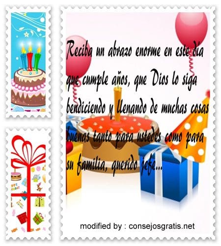 Sinceras frases para felicitar a un jefe en su cumpleaños 