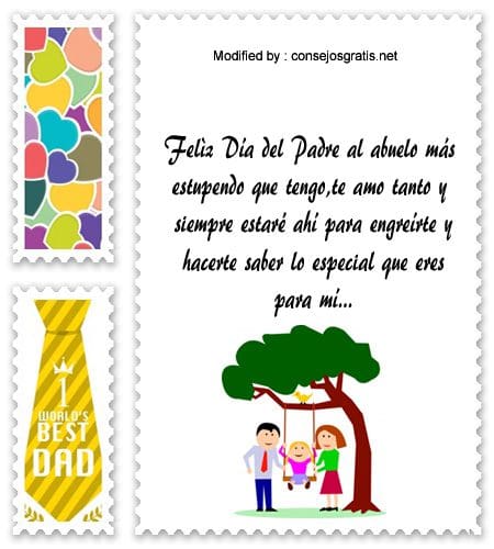 Mensajes Por El Dia Del Padre Para Mi Abuelo Saludos Por El Dia Del Padre Consejosgratis Net