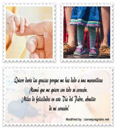 Lindos Mensajes Por El Día Del Padre Para Mi Abuelo│Frases Por El Día Del Padre  Para Mi Abuelo 